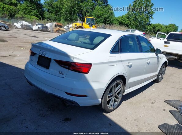 WAUJ8GFF8J1094395 2018 AUDI A3 Белый Задняя правая четверть