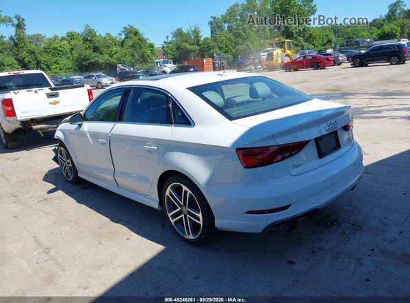 WAUJ8GFF8J1094395 2018 AUDI A3 Белый Задняя левая четверть