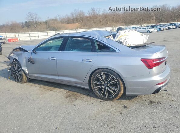 WAUK2AF24KN116032 2019 AUDI A6 Silver Задня ліва чверть