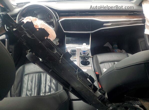 WAUK2AF24KN116032 2019 AUDI A6 Silver Вид панелі приладів