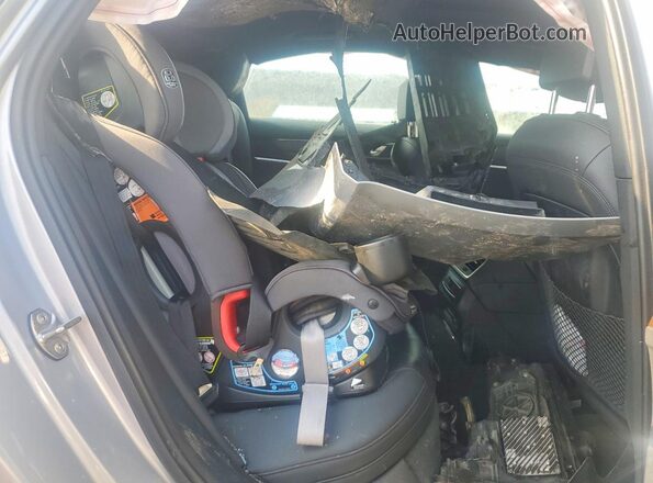 WAUK2AF24KN116032 2019 AUDI A6 Silver Вид задніх сидінь