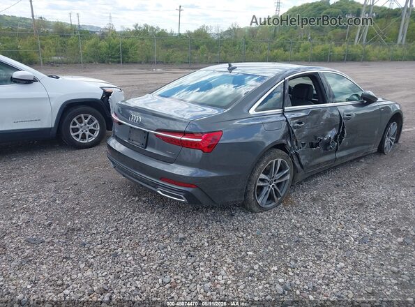 WAUK2AF28MN075195 2021 AUDI A6 Gray Trasero derecho