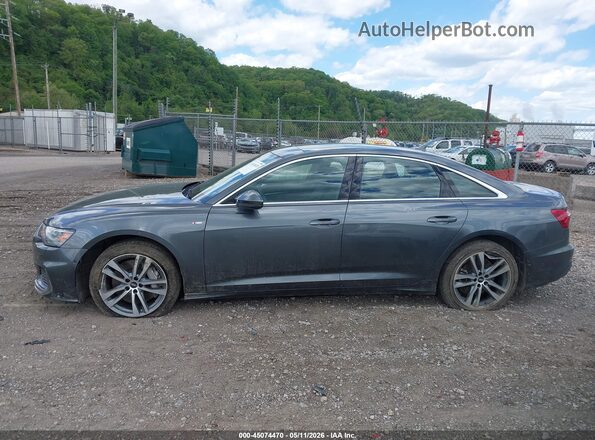 WAUK2AF28MN075195 2021 AUDI A6 Gray 