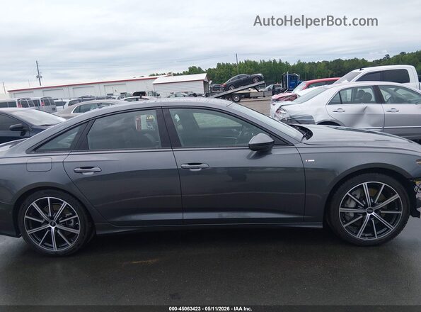 WAUK2BF22SN048285 2025 AUDI A6 Gray Սալոնի 360 աստիճան տեսք