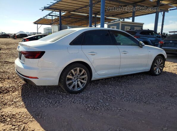 WAUKMAF40JA218333 2018 AUDI A4 White Tył prawy