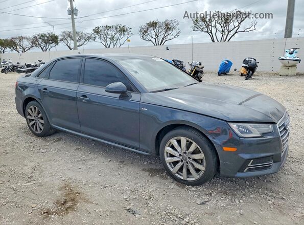 WAUKMAF41JA192647 2018 AUDI A4 Charcoal წინა მარჯვენა