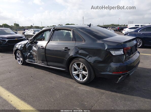 WAUKMAF47JA233752 2018 AUDI A4 Gray 