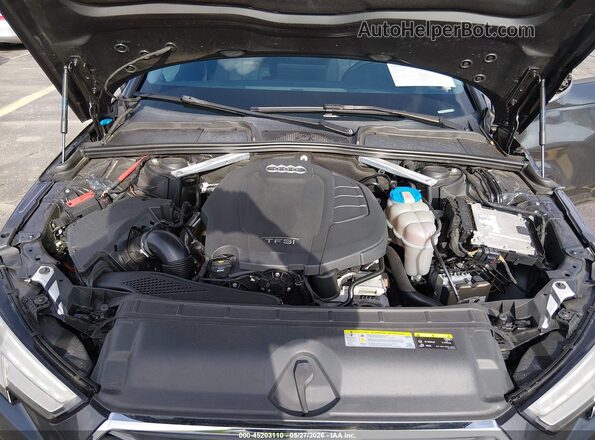 WAUKMAF47JA233752 2018 AUDI A4 Gray 