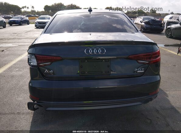 WAUKMAF47JA233752 2018 AUDI A4 Gray 