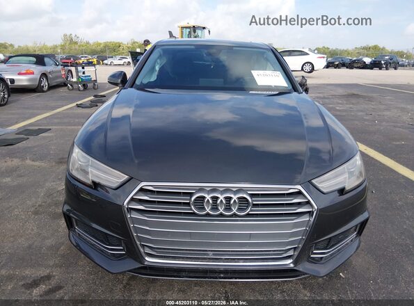 WAUKMAF47JA233752 2018 AUDI A4 Gray 