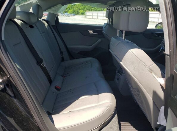WAUKMAF4XJA076640 2018 AUDI A4 Черный Вид задних сидений