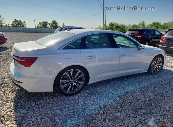 WAUL2AF20KN023786 2019 AUDI A6 White Rear right