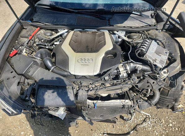 WAUL2AF23KN105107 2019 AUDI A6 Black Widok wnętrza z tyłu