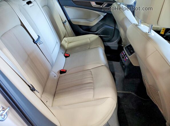 WAUL2AF26KN102895 2019 AUDI A6 White Widok tylnych siedzeń