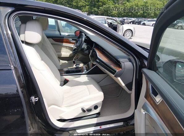 WAUL2AF26MN084515 2021 AUDI A6 Black Вид салону спереду