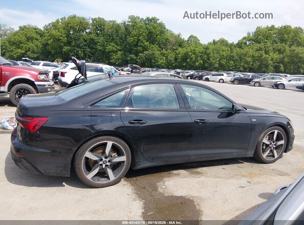WAUL2AF26MN084515 2021 AUDI A6 Black Вид задньої частини салону