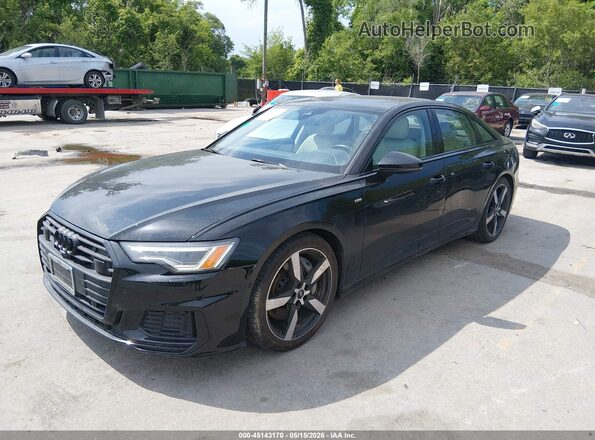 WAUL2AF26MN084515 2021 AUDI A6 Black Вид спереду