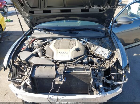 WAUL2AF27KN026216 2019 AUDI A6 Gray Widok z tyłu