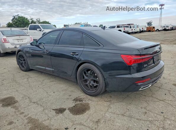 WAUL2AF28KN080897 2019 AUDI A6 Black Trasero izquierdo