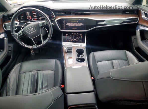 WAUL2AF28KN080897 2019 AUDI A6 Black Vista del salpicadero