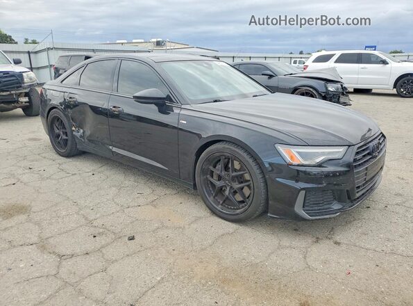 WAUL2AF28KN080897 2019 AUDI A6 Black Delantero derecho