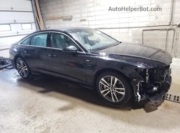 WAUL2AF28MN077873 2021 AUDI A6 Black წინა მარჯვენა