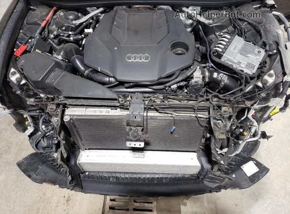 WAUL2AF28MN077873 2021 AUDI A6 Black უკანა სალონის ხედი