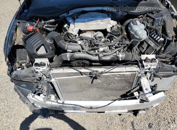 WAULDAF84PN001599 2023 AUDI A8 Black Widok wnętrza z tyłu