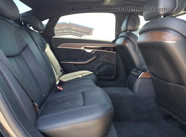 WAULDAF84PN001599 2023 AUDI A8 Black Widok tylnych siedzeń