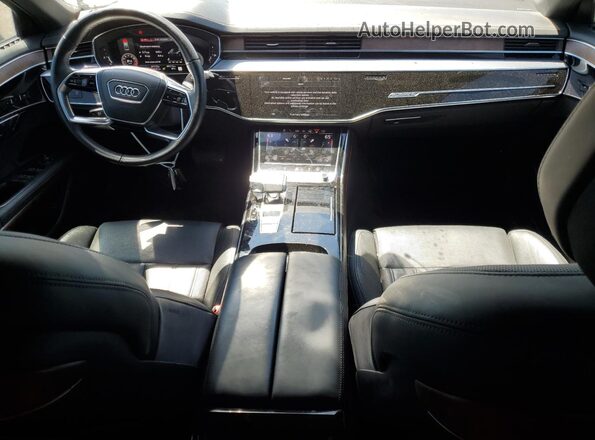 WAULDAF84PN001599 2023 AUDI A8 Black Widok deski rozdzielczej