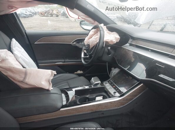 WAULDAF84PN013977 2023 AUDI A8 Black Widok wnętrza z przodu