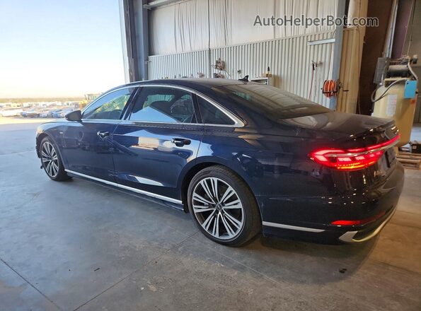 WAULDAF86PN008988 2023 AUDI A8 Blue Задня ліва чверть