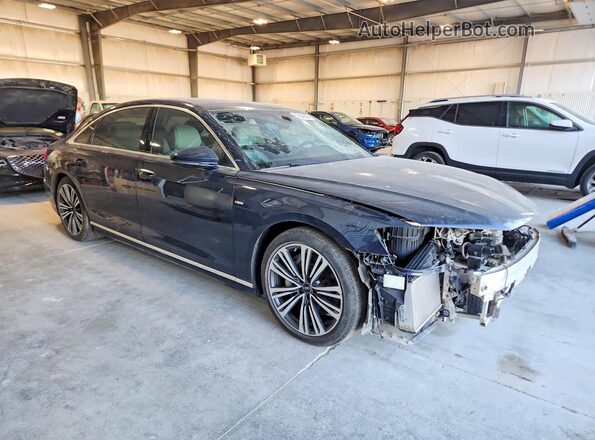 WAULDAF86PN008988 2023 AUDI A8 Blue Передня права чверть