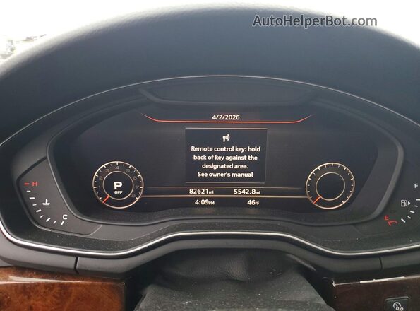 WAULMAF47JA213098 2018 AUDI A4 Black 