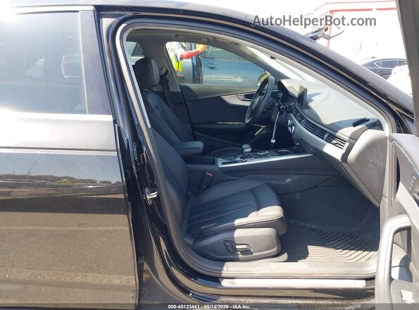WAULMAF4XJN008075 2018 AUDI A4 Black Widok wnętrza z przodu