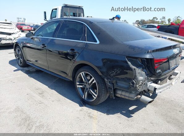 WAULMAF4XJN008075 2018 AUDI A4 Black Tył lewy