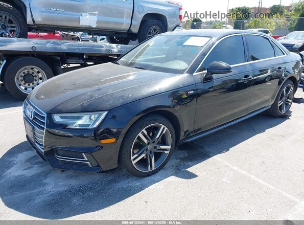 WAULMAF4XJN008075 2018 AUDI A4 Black Przód lewy