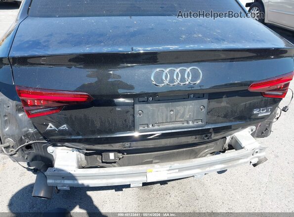 WAULMAF4XJN008075 2018 AUDI A4 Black Widok z przodu