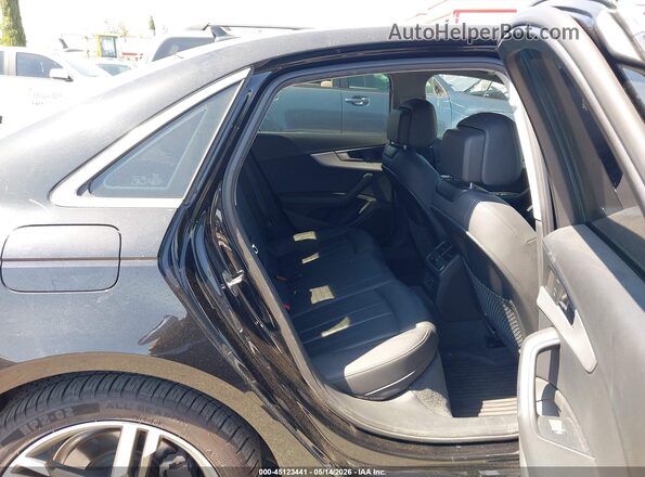 WAULMAF4XJN008075 2018 AUDI A4 Black Widok naklejki z numerem VIN