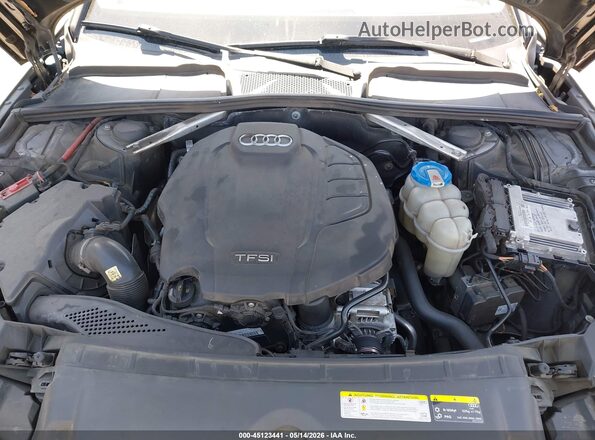 WAULMAF4XJN008075 2018 AUDI A4 Black Widok z tyłu