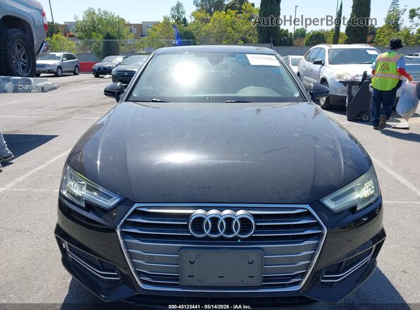 WAULMAF4XJN008075 2018 AUDI A4 Black Widok wnętrza z tyłu