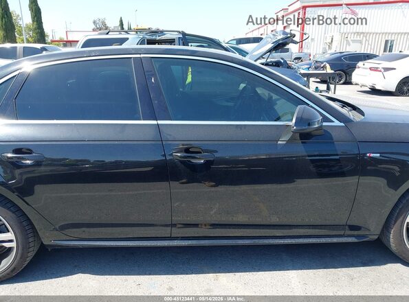 WAULMAF4XJN008075 2018 AUDI A4 Black Widok wnętrza 360 stopni