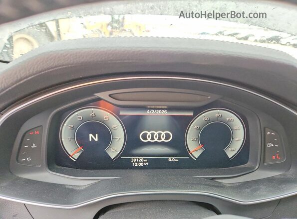 WAUM2AF24KN076429 2019 AUDI A6 Black Vista del cuadro de instrumentos