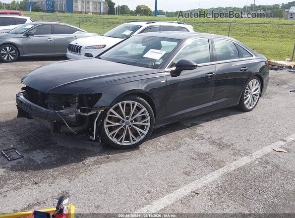 WAUM2AF25KN021780 2019 AUDI A6 Black Vista tres cuartos delantera izquierda