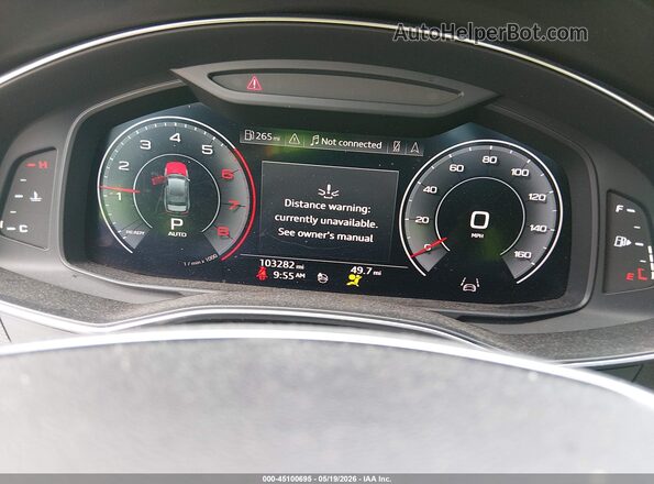 WAUM2AF25KN021780 2019 AUDI A6 Black Vista de los asientos traseros
