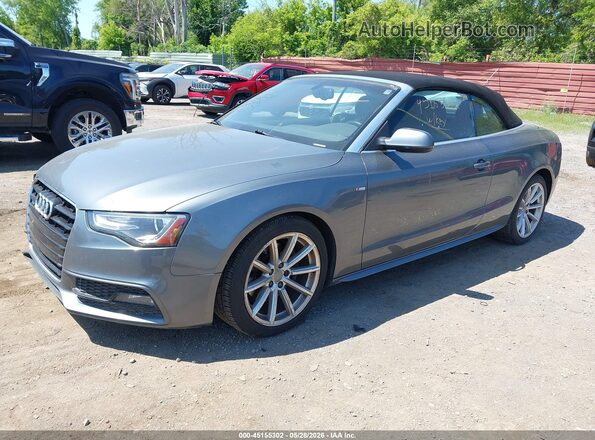 WAUM2AFH1GN009279 2016 AUDI A5 Gray Front left
