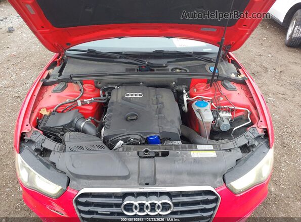 WAUM2AFR7GA023087 2016 AUDI A5 Red Rear view