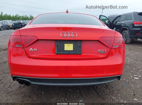 WAUM2AFR7GA023087 2016 AUDI A5 Red 