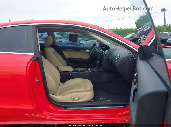 WAUM2AFR7GA023087 2016 AUDI A5 Red Front interior view