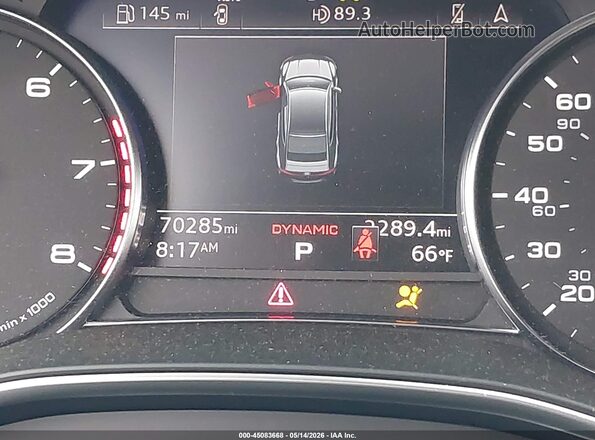 WAUP2AF29LN008092 2020 AUDI OTHER Gray Widok tylnych siedzeń